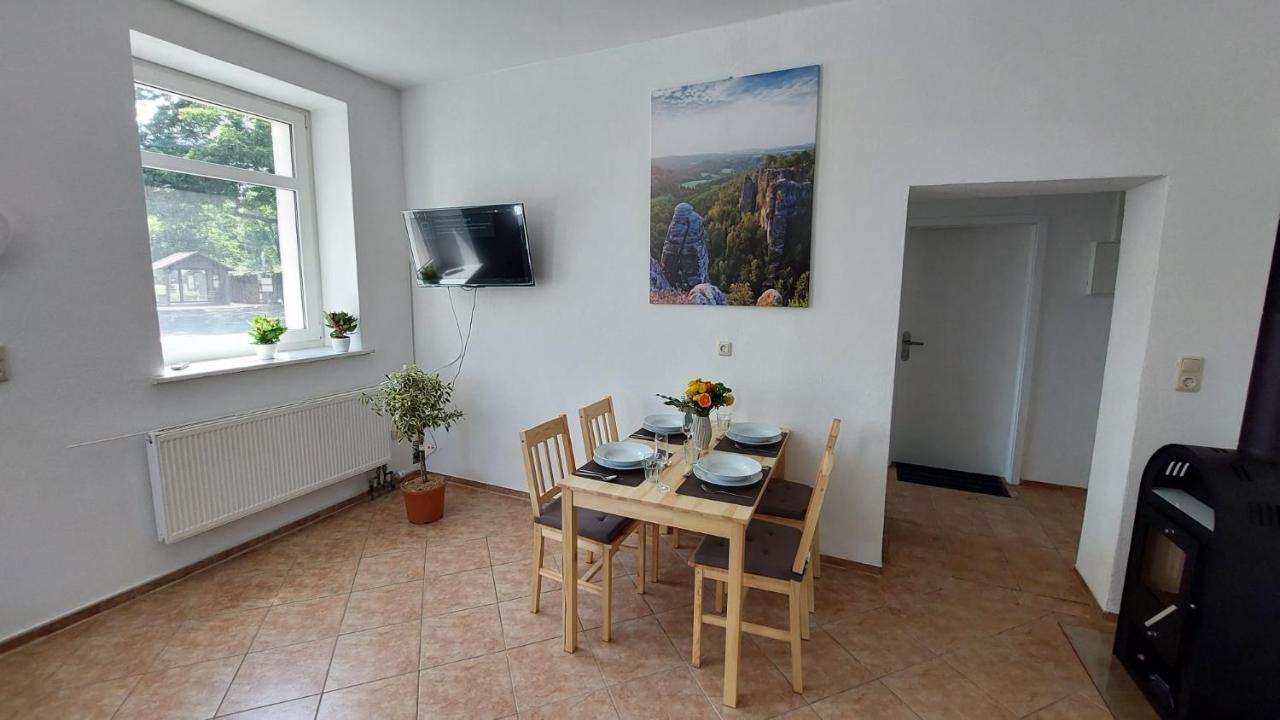 Ferienwohnung Am Hofladen Hellendorf - Saechsische Schweiz Bad Gottleuba-Berggiesshuebel Luaran gambar