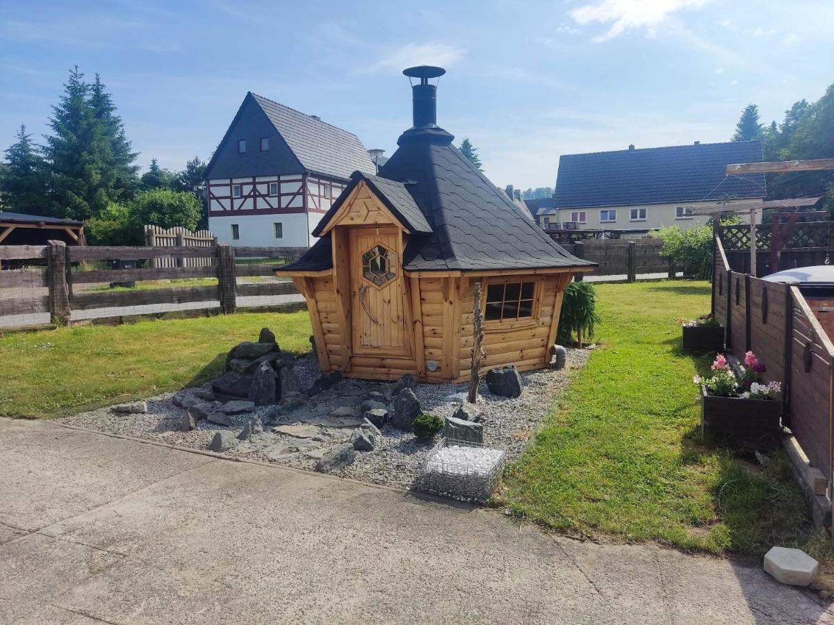 Ferienwohnung Am Hofladen Hellendorf - Saechsische Schweiz Bad Gottleuba-Berggiesshuebel Luaran gambar