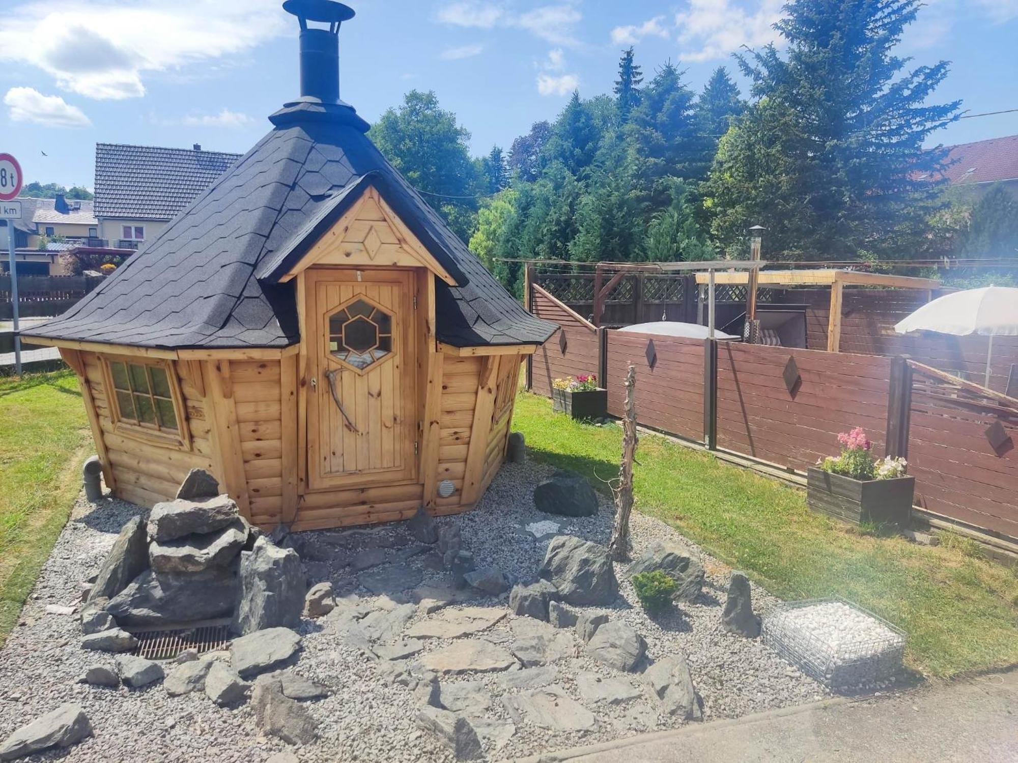 Ferienwohnung Am Hofladen Hellendorf - Saechsische Schweiz Bad Gottleuba-Berggiesshuebel Luaran gambar