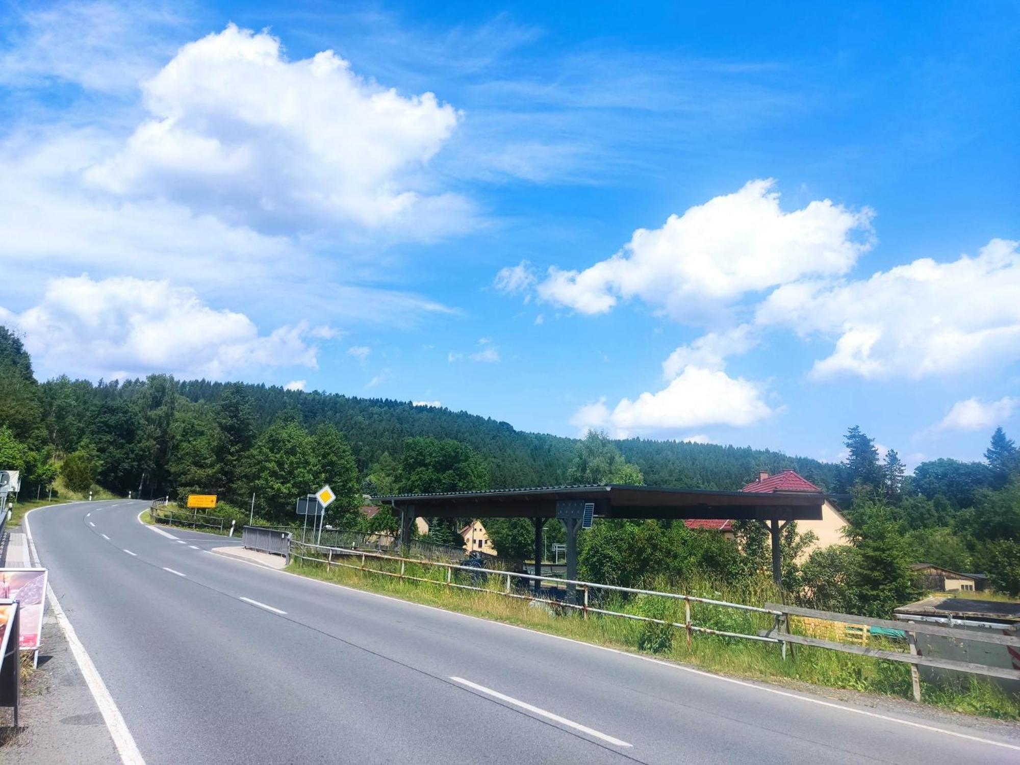 Ferienwohnung Am Hofladen Hellendorf - Saechsische Schweiz Bad Gottleuba-Berggiesshuebel Luaran gambar